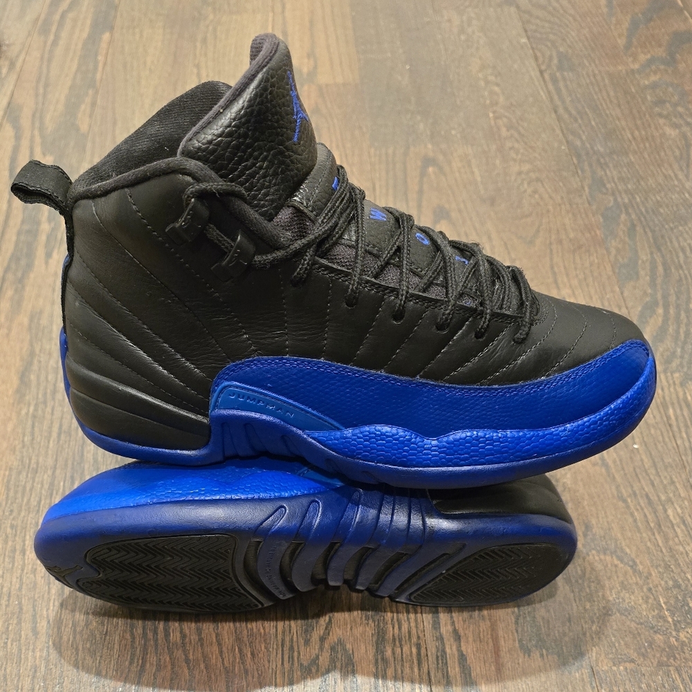 Air Jordan 12 Black/ Electric Blue